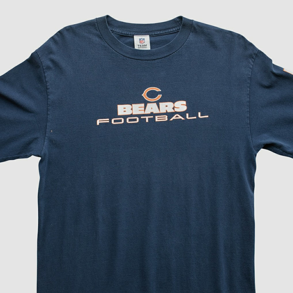 Chicago Bears NFL 2010s Long Sleeve T-shirt - Navy Vintage sale