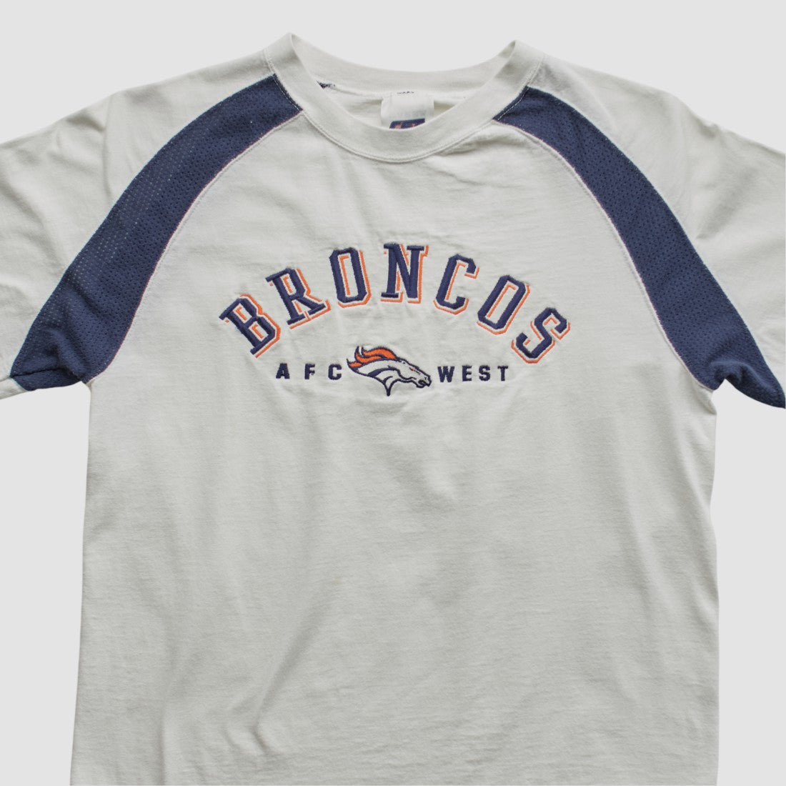 Denver Broncos CSA 90s Long Sleeve T-shirt - White Vintage outlet
