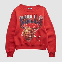 Chicago Bulls Lee Apparel 90s Pullover Sweatshirt - Red Vintage | Vintage discount