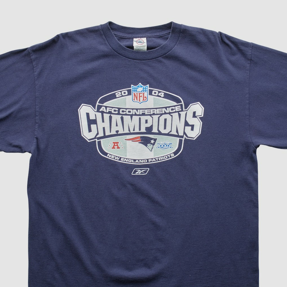 New England Patriots Delta 2004 Long Sleeve T-shirt - Navy Vintage discount