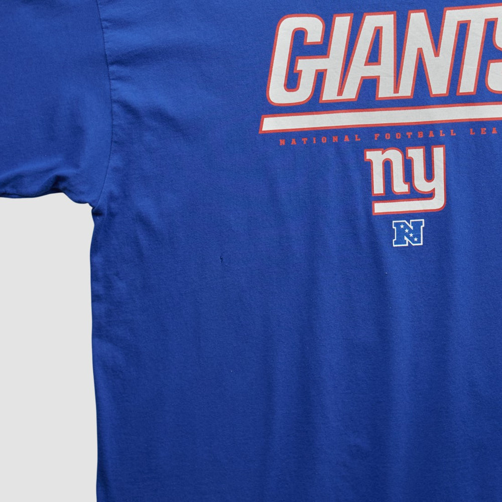 New York Giants NFL 2010s Long Sleeve T-shirt - Blue Vintage online