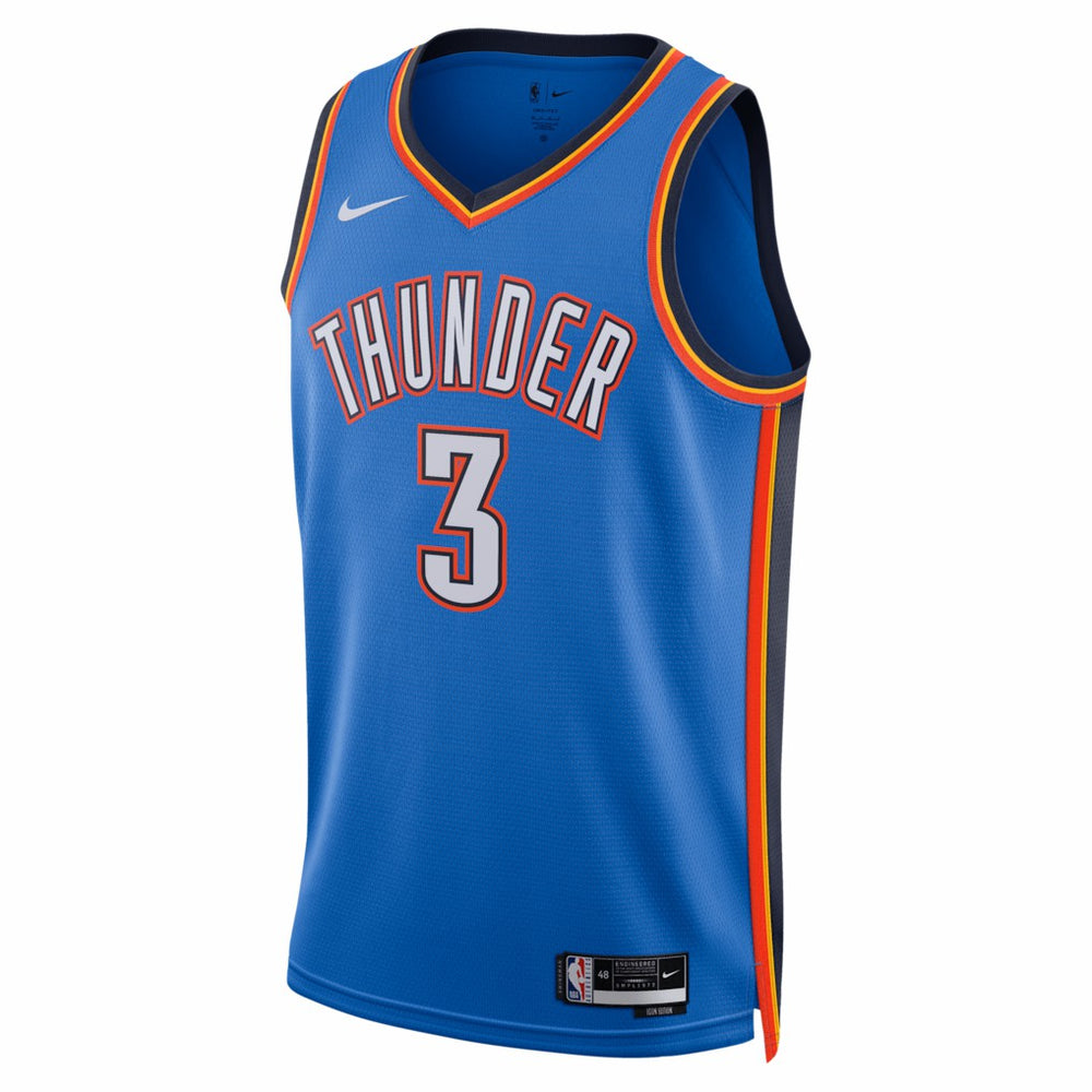 Jared McCain Oklahoma City Thunder Unisex Swingman Jersey - Icon Edition - Blue | Nike discount