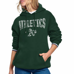 Athletics Starter Women's Lace Team Lockup Fleece Hoodie - Green
