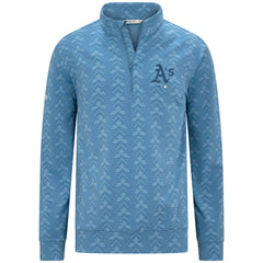 Athletics Levelwear Chameleon Quarter-Zip Pullover - Blue