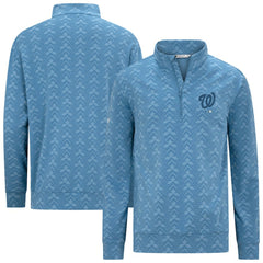 Washington Nationals Levelwear Chameleon Quarter-Zip Pullover - Blue