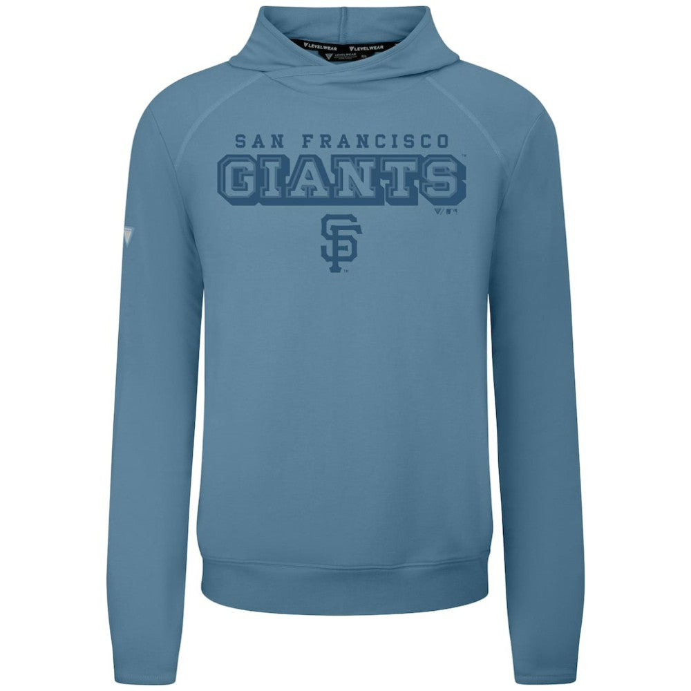 San Francisco Giants Levelwear Mandate Tri-Blend Hoodie - Blue