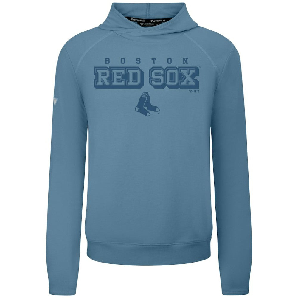 Boston Red Sox Levelwear Mandate Tri-Blend Hoodie - Blue