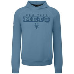 New York Mets Levelwear Mandate Tri-Blend Hoodie - Blue