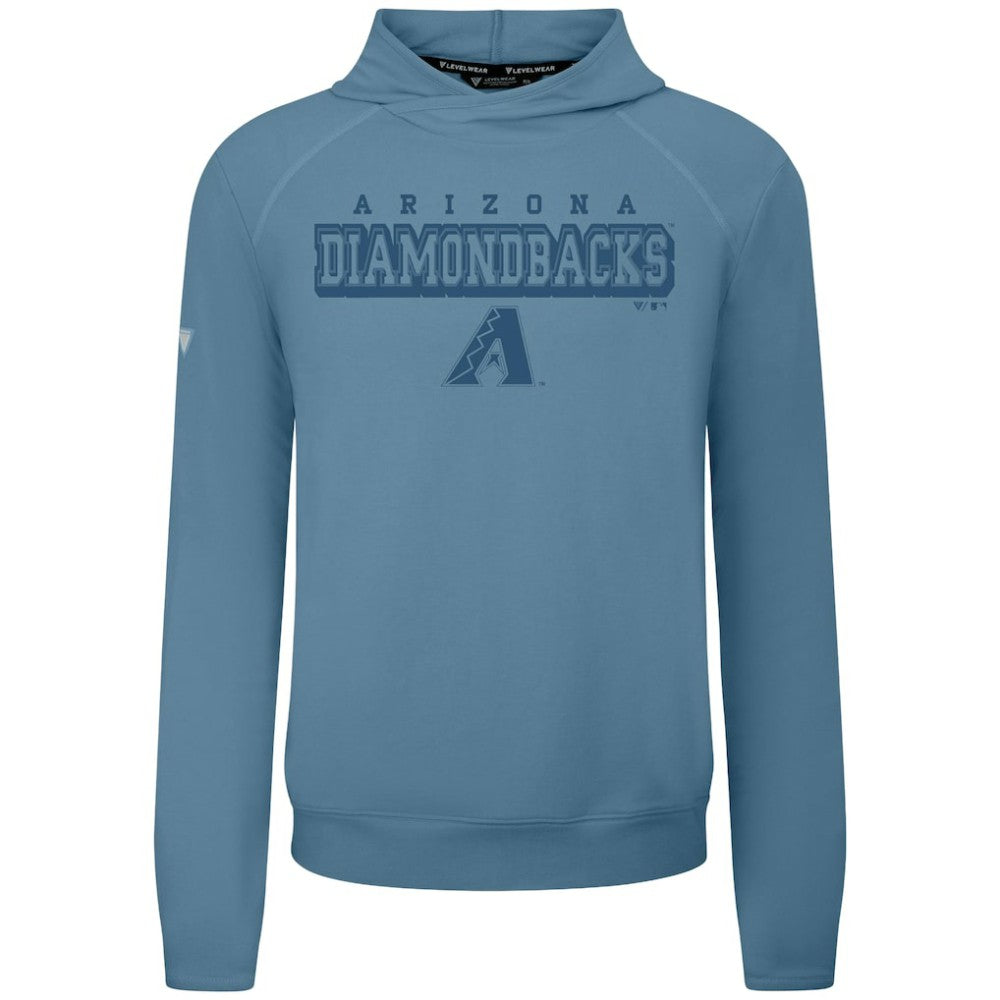 Arizona Diamondbacks Levelwear Mandate Tri-Blend Hoodie - Blue