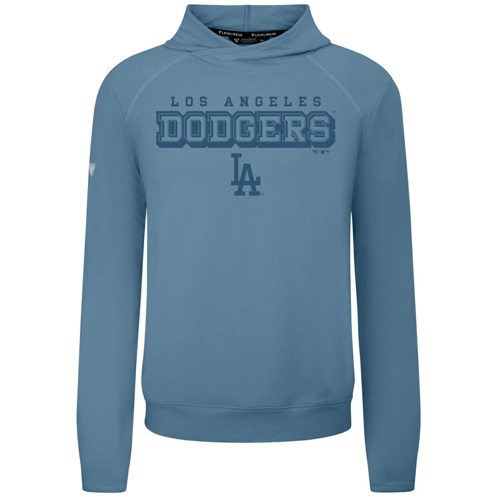 Los Angeles Dodgers Levelwear Mandate Tri-Blend Hoodie - Blue