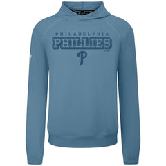 Philadelphia Phillies Levelwear Mandate Tri-Blend Hoodie - Blue