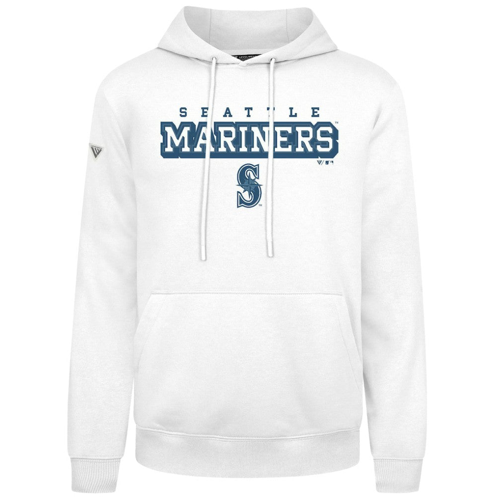 Seattle Mariners Levelwear Podium Hoodie - White