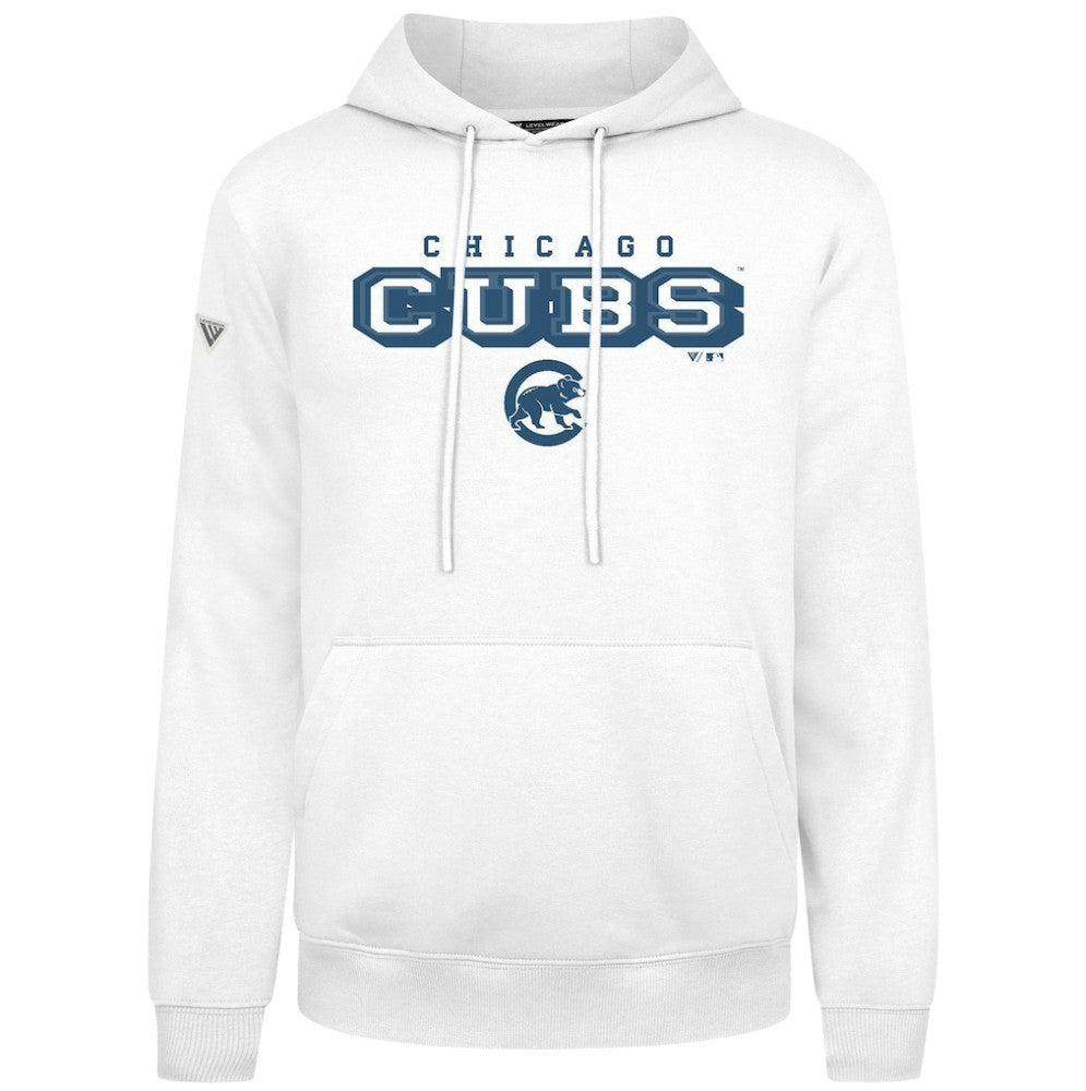 Chicago Cubs Levelwear Podium Hoodie - White