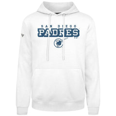 San Diego Padres Levelwear Podium Hoodie - White