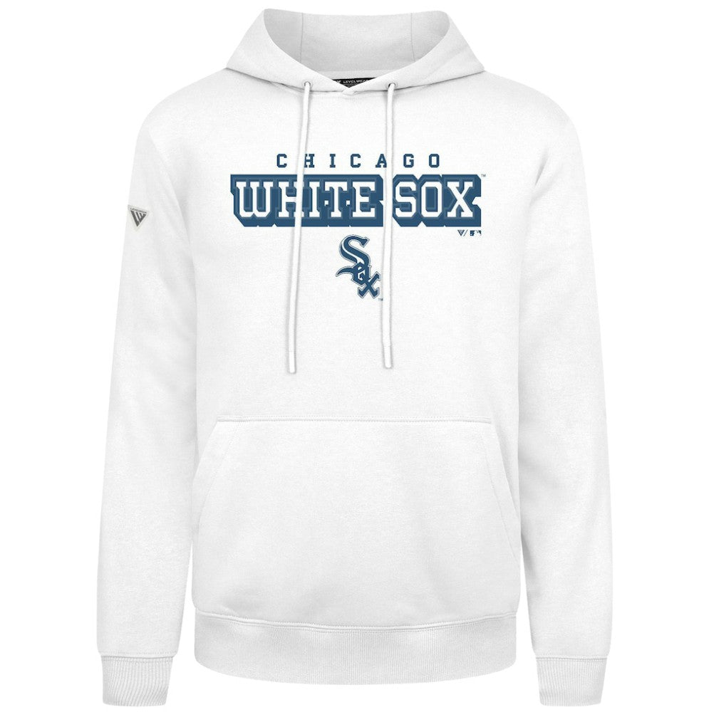 Chicago White Sox Levelwear Podium Hoodie - White