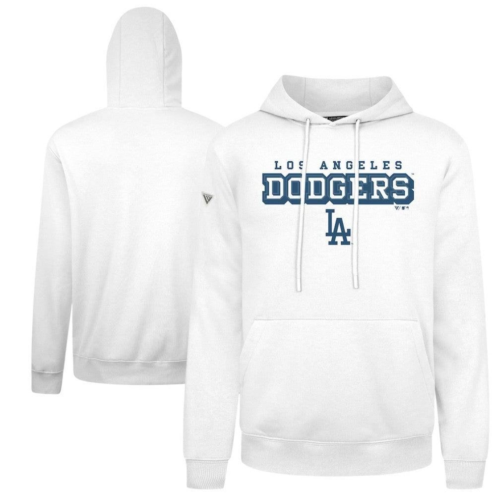 Los Angeles Dodgers Levelwear Podium Hoodie - White