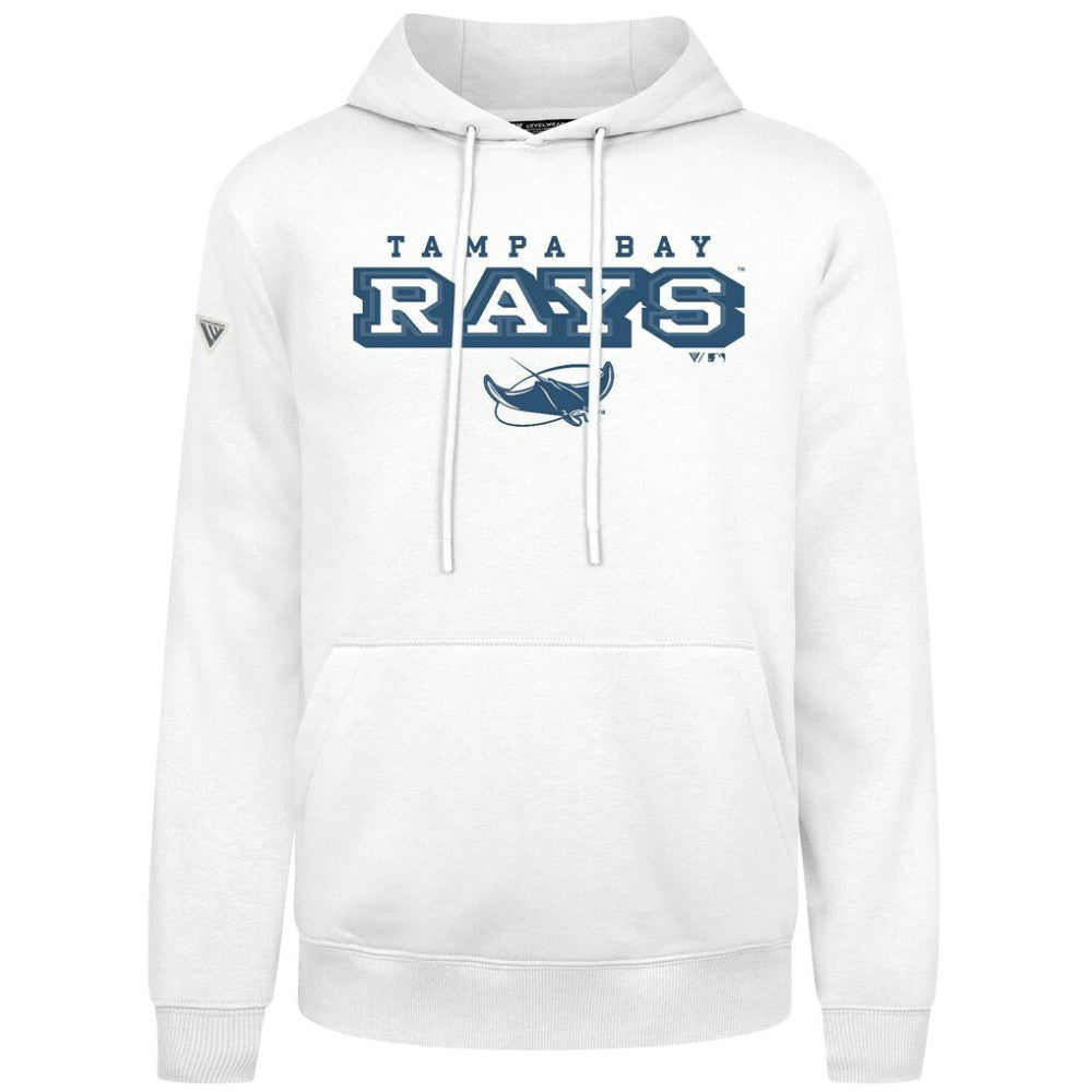 Tampa Bay Rays Levelwear Podium Hoodie - White