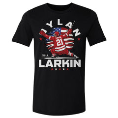 Dylan Larkin US Men's Hockey 500 Level Flag T-Shirt Black