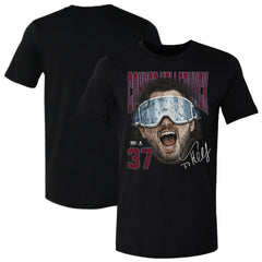 Connor Hellebuyck US Men's Hockey 500 Level Goggles T-Shirt Black