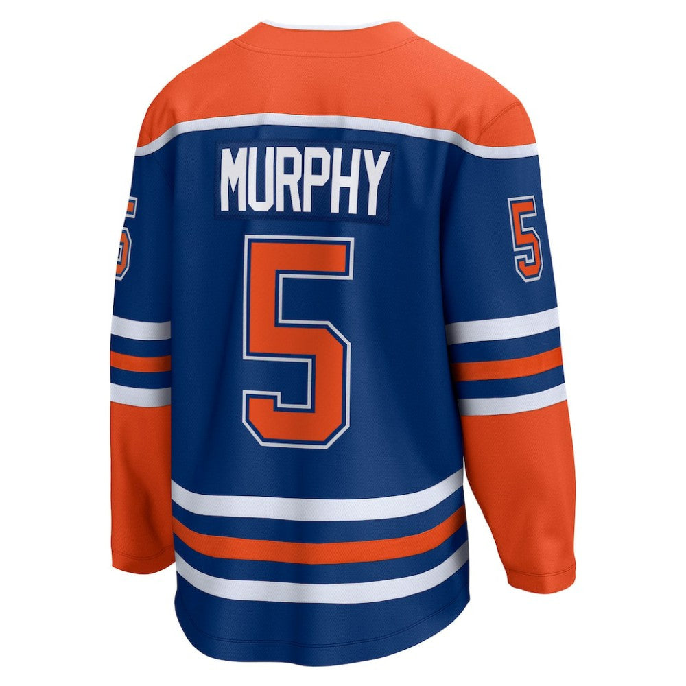 Connor Murphy Edmonton Oilers Fanatics Home Breakaway Jersey Royal