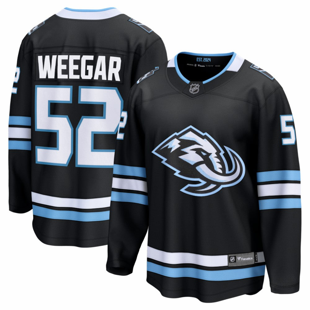 MacKenzie Weegar Utah Mammoth Fanatics Home Breakaway Jersey Black