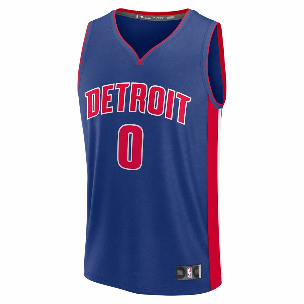 Jalen Duren Detroit Pistons Fast Break Replica Jersey sale - Icon Editi- Blue | Fanatics cheap