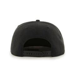 Anaheim Ducks '47 No Shot Captain Snapback Hat Black