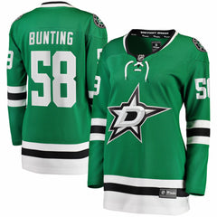 Michael Bunting Dallas Stars Fanatics Women's Home Breakaway Jersey Kelly Green