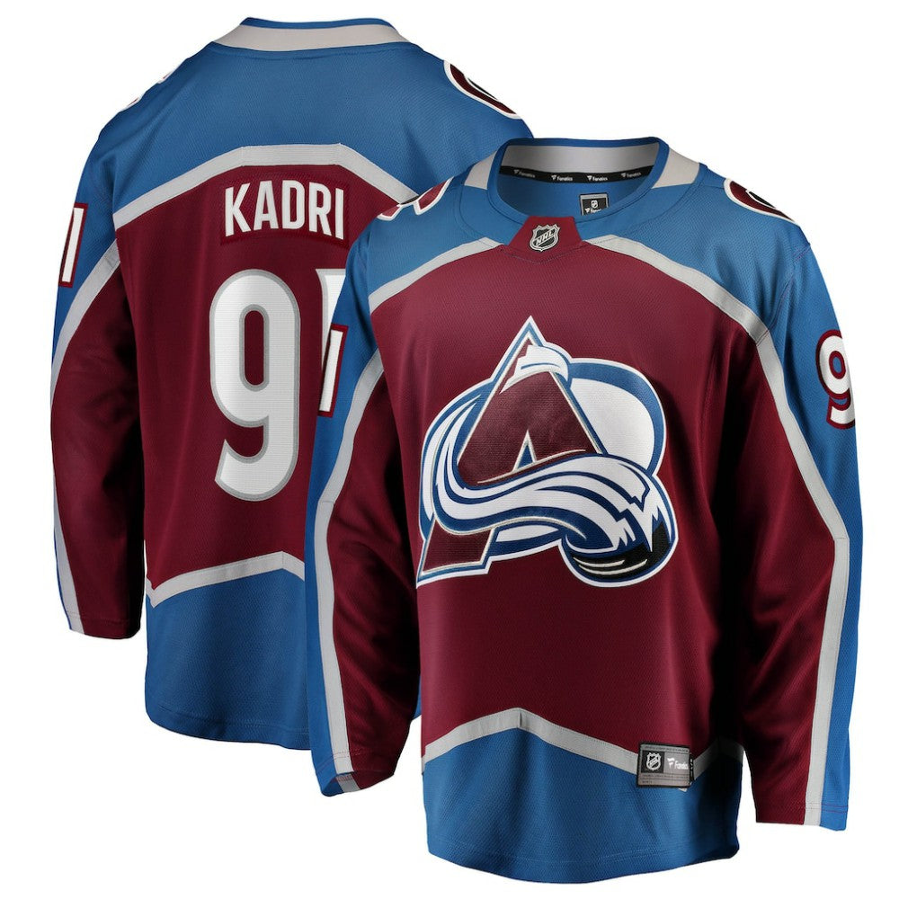 Nazem Kadri Colorado Avalanche Fanatics Home Breakaway Jersey Burgundy