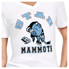 Utah Mammoth Starter Women's Tough Puck T-Shirt White