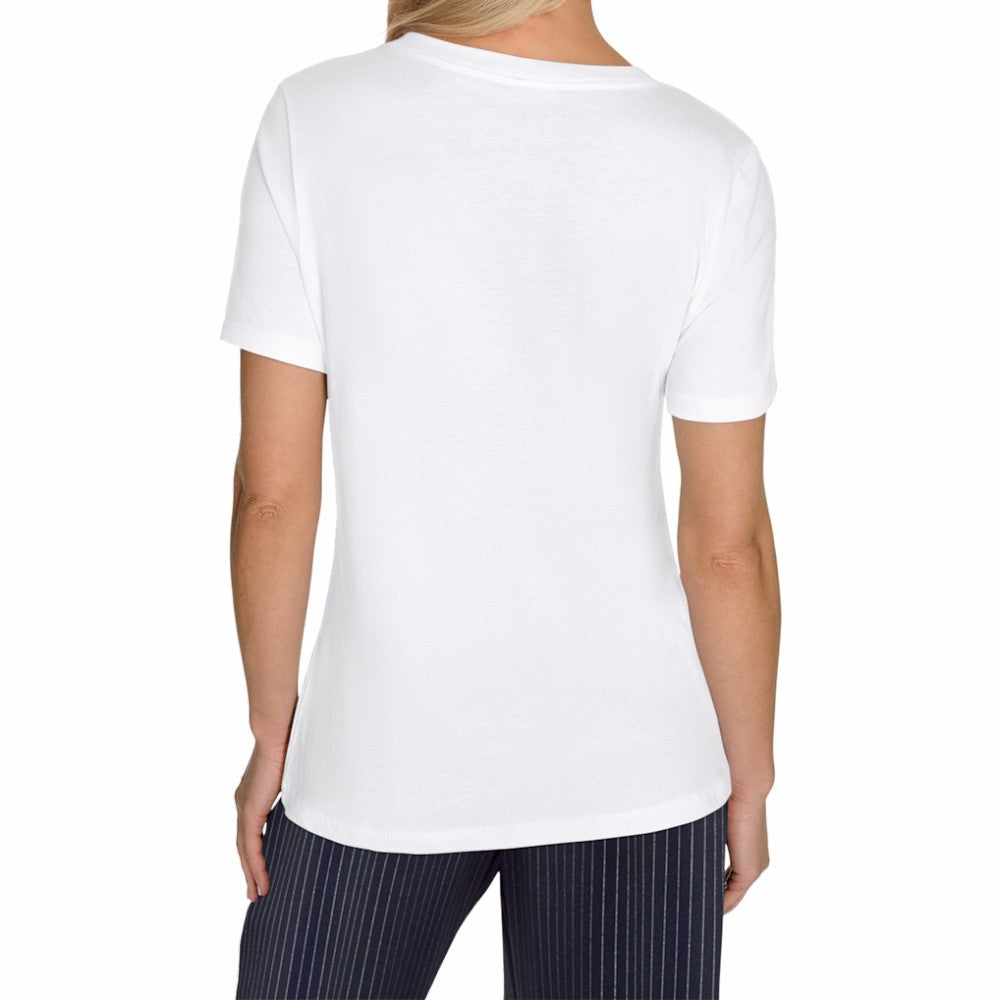 Boston Bruins Starter Women's Tough Puck T-Shirt White