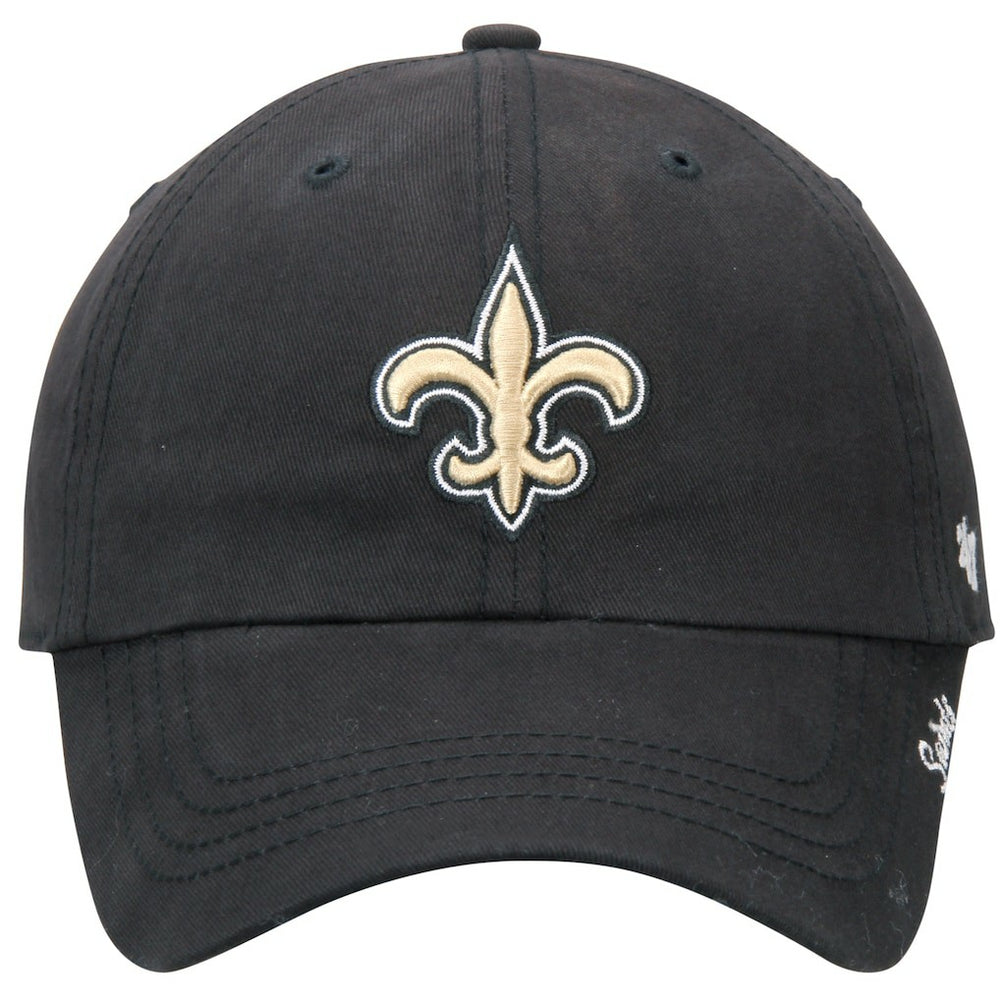 New Orleans Saints '47 Women's Miata Clean Up Adjustable Hat - Black online