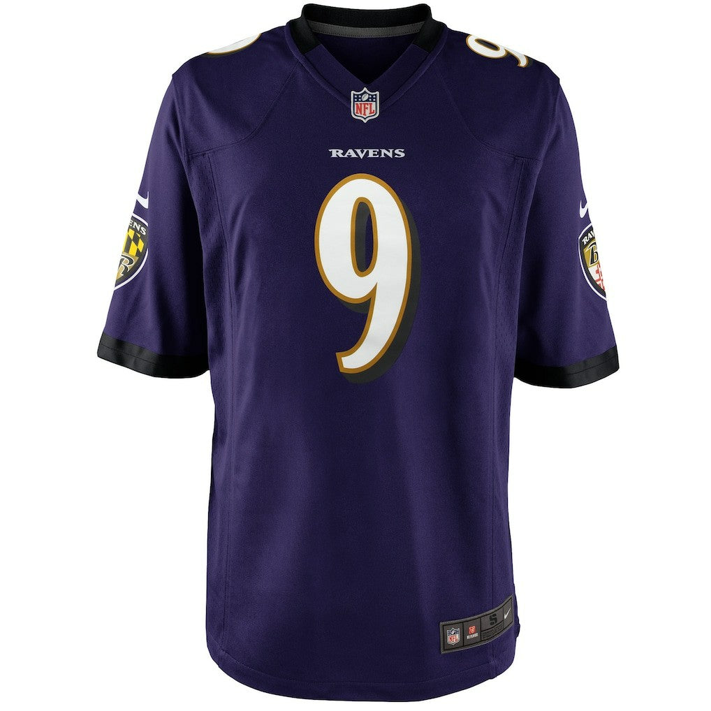 Justin Tucker Baltimore Ravens Youth Game Jersey - Purple | Nike on sale