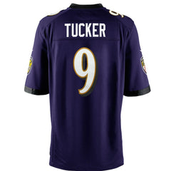 Justin Tucker Baltimore Ravens Youth Game Jersey - Purple | Nike on sale