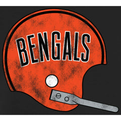 Cincinnati Bengals Throwback Logo Pullover Hoodie - Black cheap