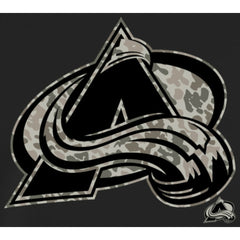 Colorado Avalanche Rink Warrior Pullover Hoodie Black
