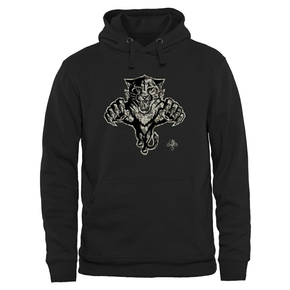 Florida Panthers Rink Warrior Pullover Hoodie Black