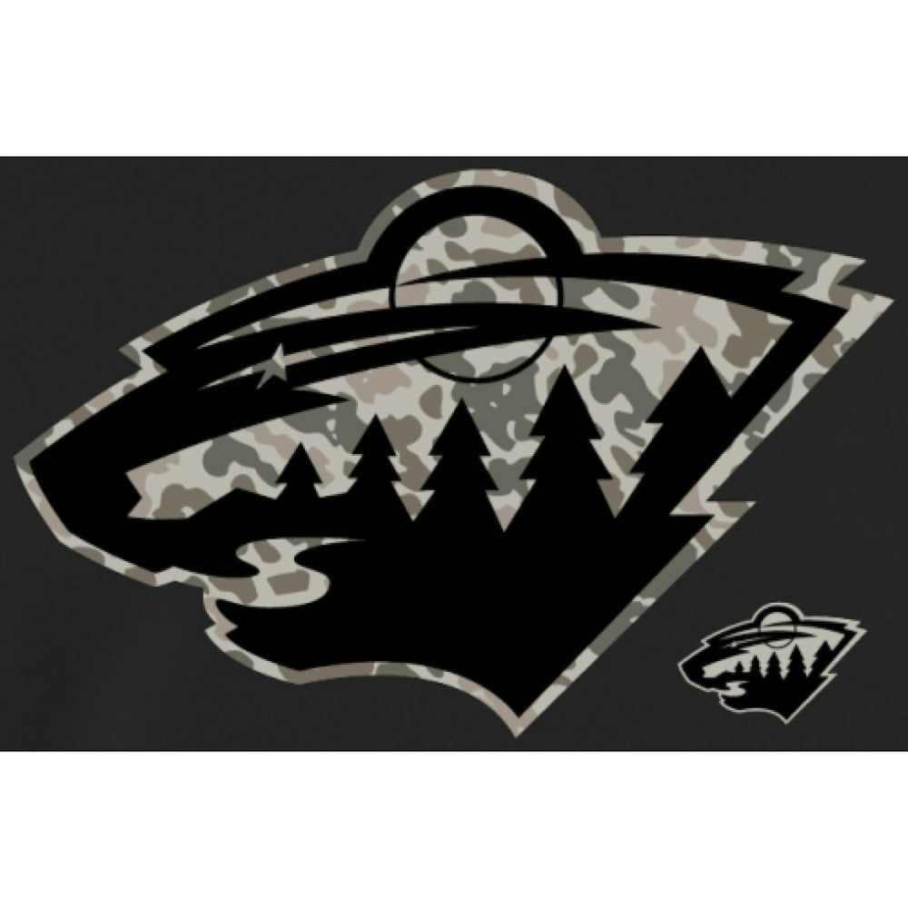 Minnesota Wild Rink Warrior Pullover Hoodie Black