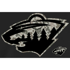 Minnesota Wild Rink Warrior Pullover Hoodie Black