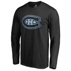 Montreal Canadiens Pond Hockey Long Sleeve T-Shirt Black