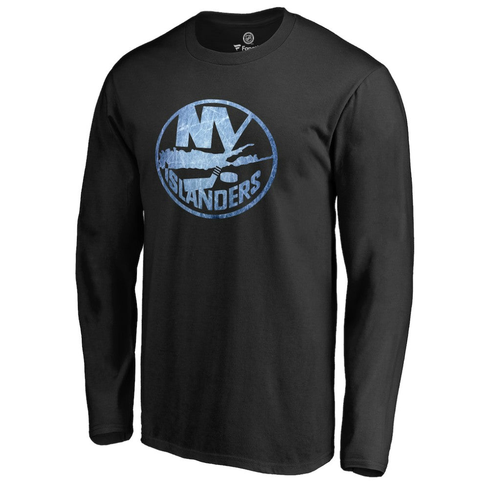 New York Islanders Pond Hockey Long Sleeve T-Shirt Black