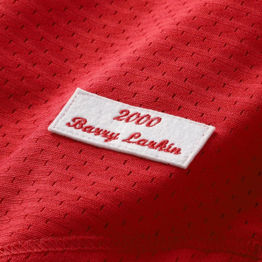Barry Larkin Cincinnati Reds Throwback Cooperstown Mesh Batting Practice Jersey - Red | Mitchell & Ness