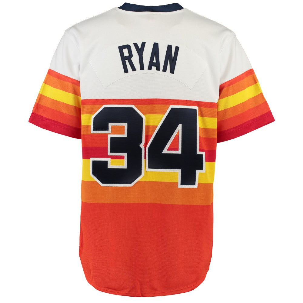 Nolan Ryan Houston Astros Throwback Authentic Jersey - White | Mitchell & Ness