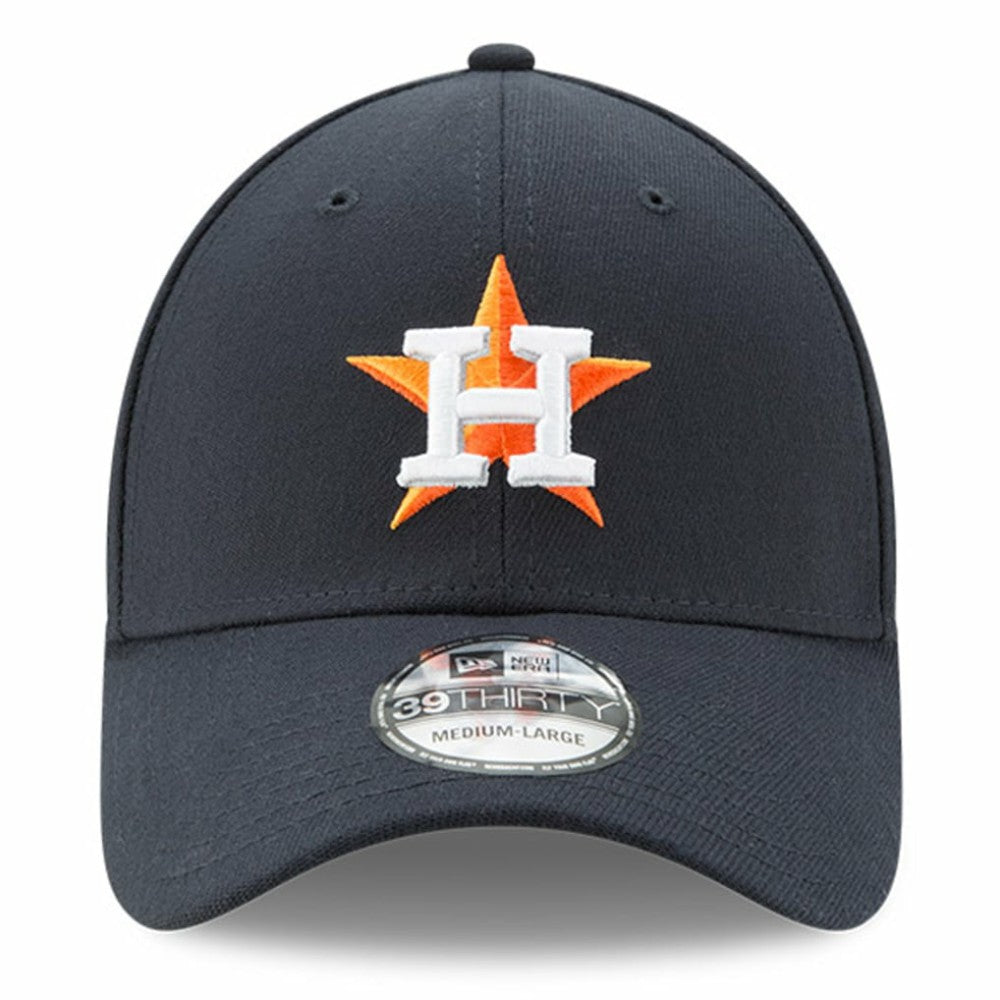 Houston Astros Button Team Classic 39THIRTY Flex Hat - Navy | New Era