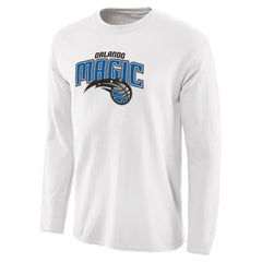 Orlando Magic Primary Logo Long Sleeve T-Shirt - White cheap