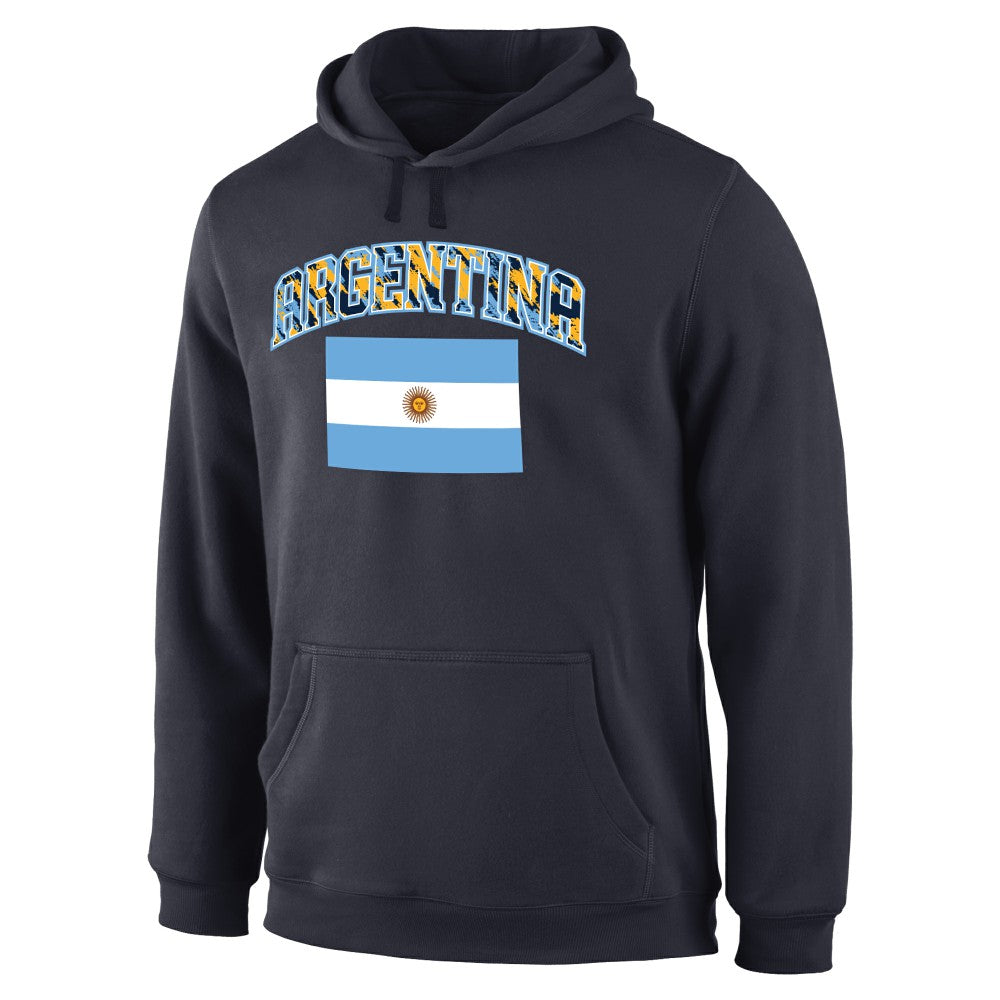 Argentina True Colors Pullover Hoodie - Navy on sale