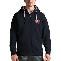 Tampa Bay Buccaneers Antigua Victory Full-Zip Hoodie - Charcoal outlet