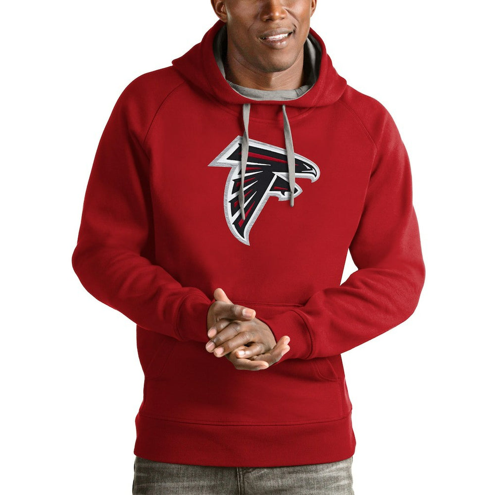 Atlanta Falcons Antigua Victory Pullover Hoodie - Red cheap