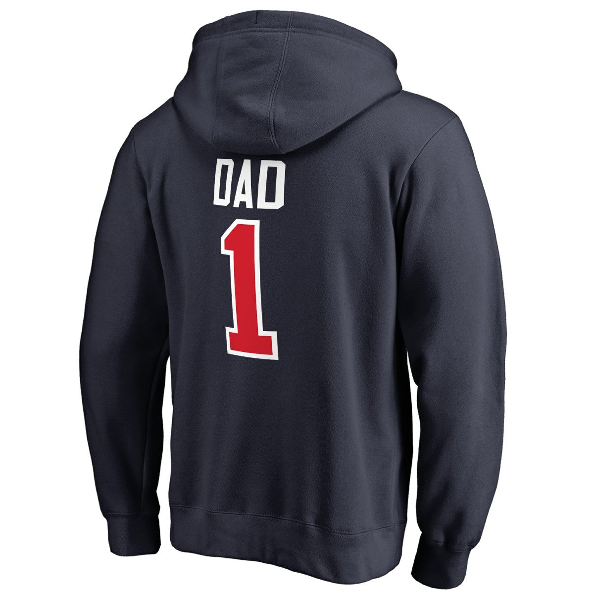 Washington Wizards #1 Dad Pullover Hoodie - Navy for sale