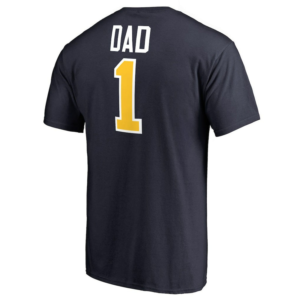 Denver Nuggets #1 Dad T-Shirt sale - Navy cheap